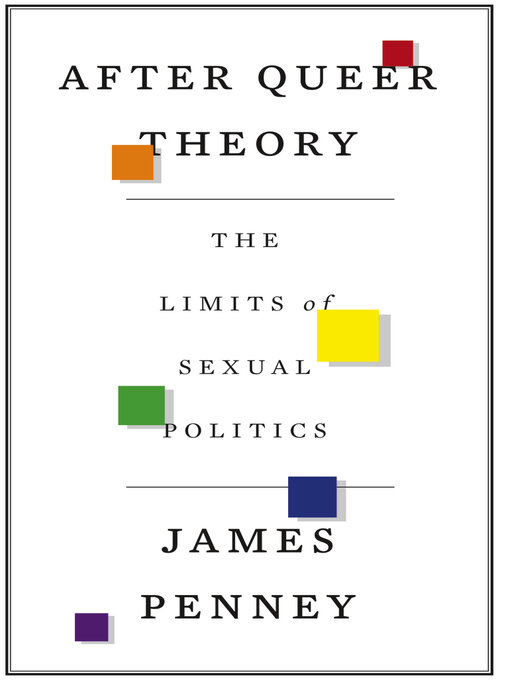 Title details for After Queer Theory by James Penney - Wait list